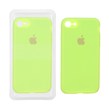 قاب سیلیکونی پاک کنی محافظ لنزدار اورجینال مدل Apple iPhone 7 / iPhone 8 / iPhone SE (2020) - سبز فسفری (پک دار )