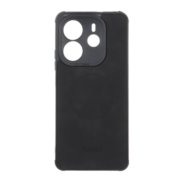 قاب جیر Kajsa طرح مگ سیف MNC مدل Xiaomi Redmi Note 14 4G - مشکی