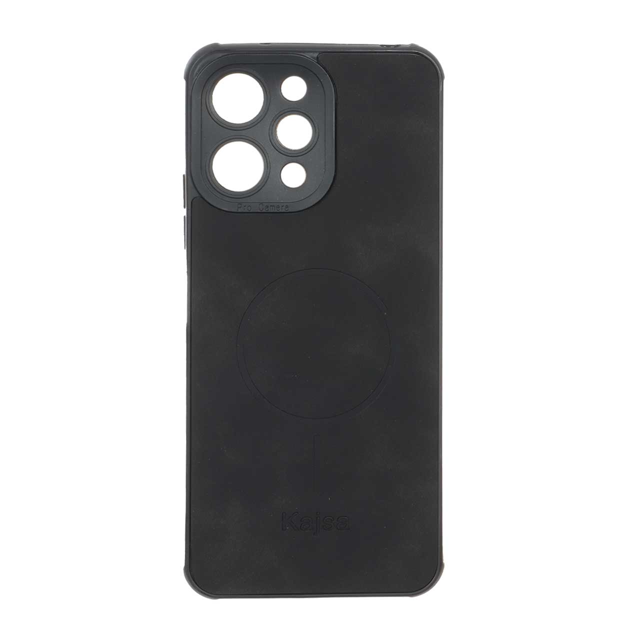 قاب جیر Kajsa طرح مگ سیف MNC مدل Xiaomi Redmi 12 / Poco M6 Pro 5G - مشکی