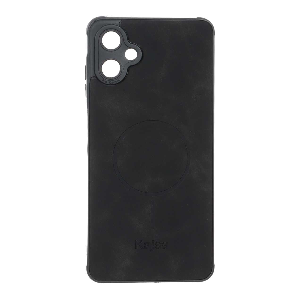 قاب جیر Kajsa طرح مگ سیف MNC مدل Samsung Galaxy A06 - مشکی