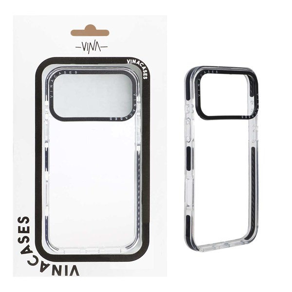 قاب اورجینال Vina شفاف Apple iPhone 17 Pro Max (پک دار) - VIN