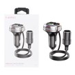 شارژر فندکی PD و فست سه پورت Earldom مدل M113 84W - مشکی