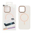 قاب اورجینال C Case طرح چرم MagSafe مدل Apple iPhone 16 Pro Max - کرم (پک دار)