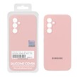 قاب سیلیکونی پاک کنی اورجینال Master Quality مدل Samsung Galaxy A54 - صورتی چرک (پک دار)