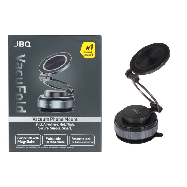 هولدر گوشی موبایل مگنتی JBQ مدل Vacufold N253412 - خاکستری (گارانتی شش ماهه رصاصی)