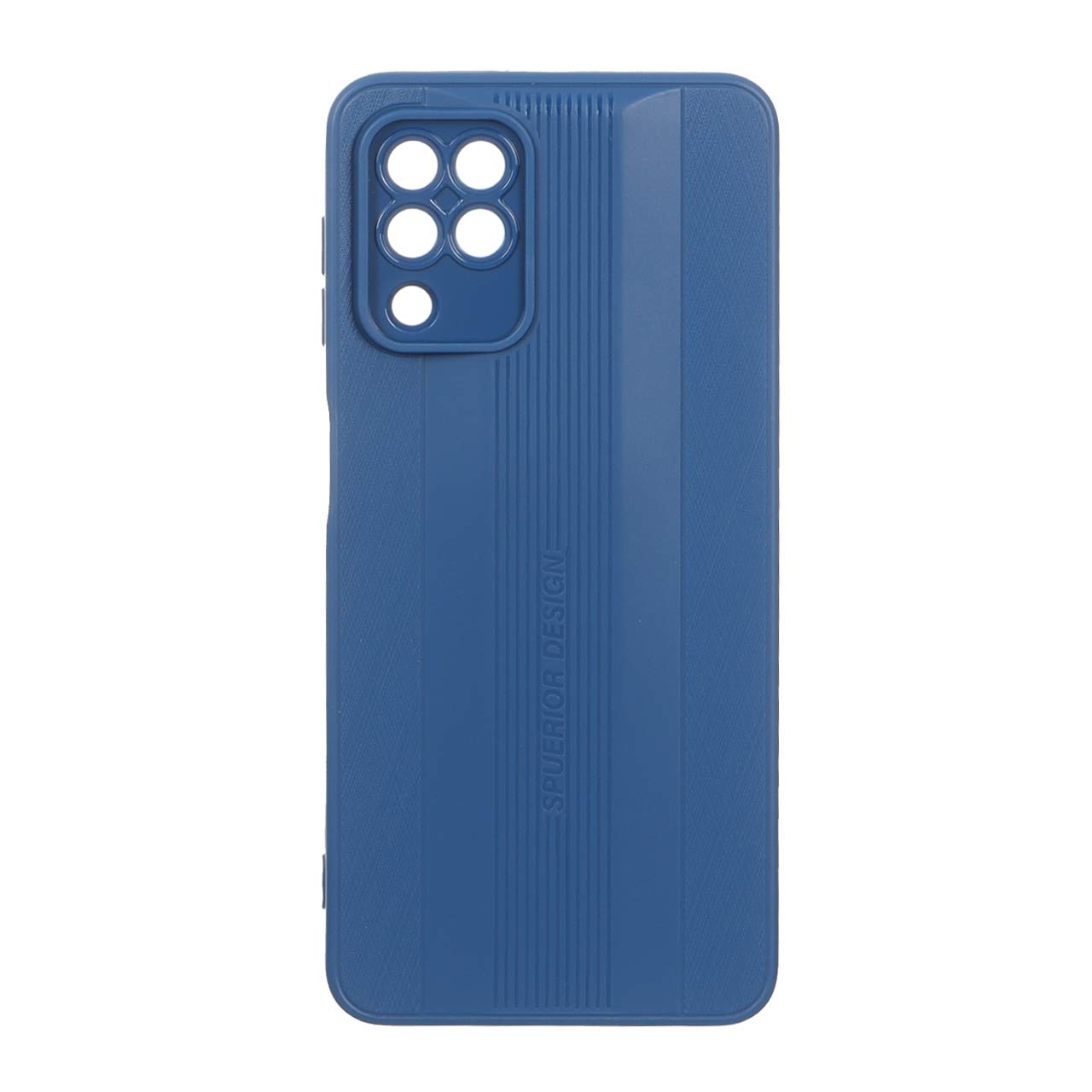 قاب Spuerior Design محافظ لنزدار Samsung Galaxy A22 4G / M22 / M32 4G / F22 - آبی