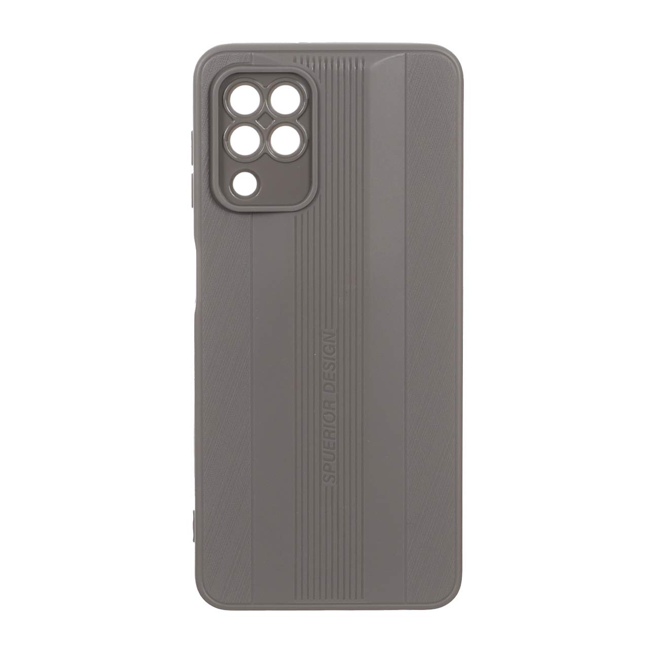 قاب Spuerior Design محافظ لنزدار Samsung Galaxy A22 4G / M22 / M32 4G / F22 - خاکستری