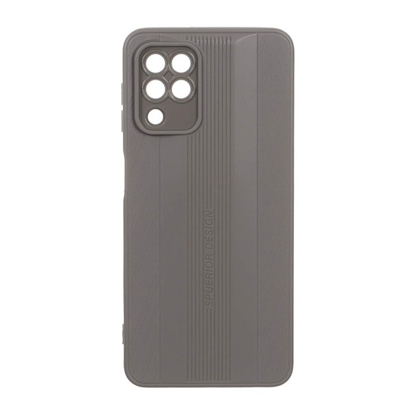 قاب Spuerior Design محافظ لنزدار Samsung Galaxy A22 4G / M22 / M32 4G / F22 - خاکستری