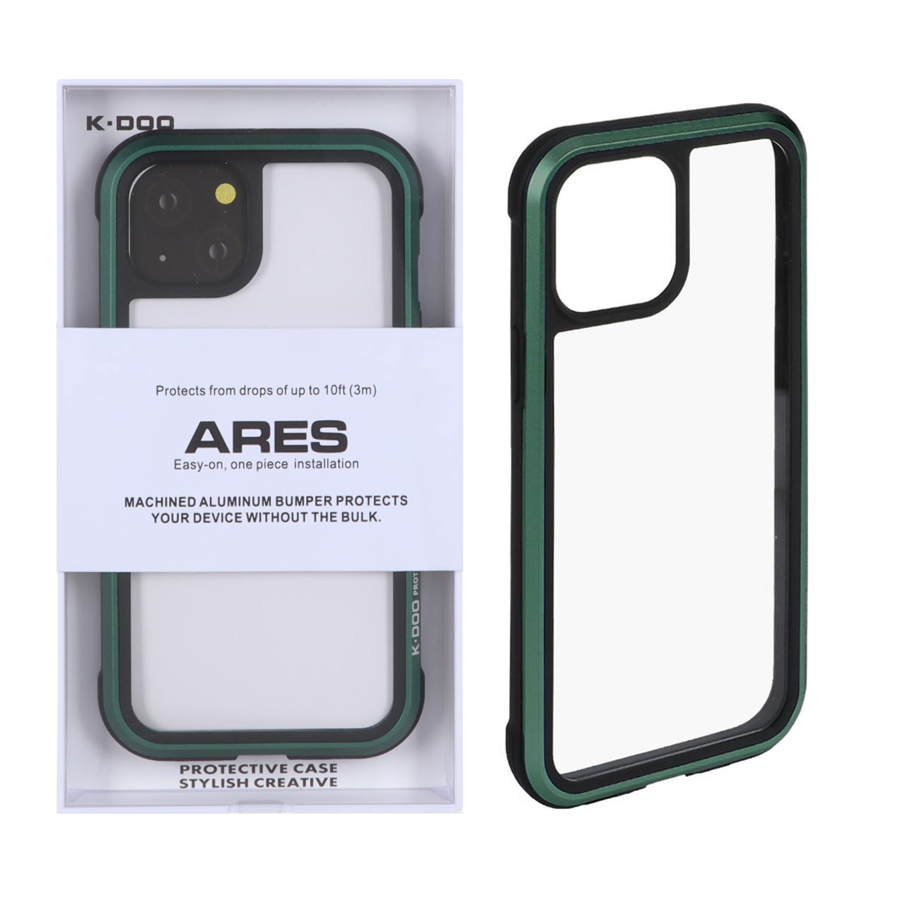قاب Original KDoo ARES مدل Apple iPhone 13 / iPhone 14 - سبز (پک دار) - NTC