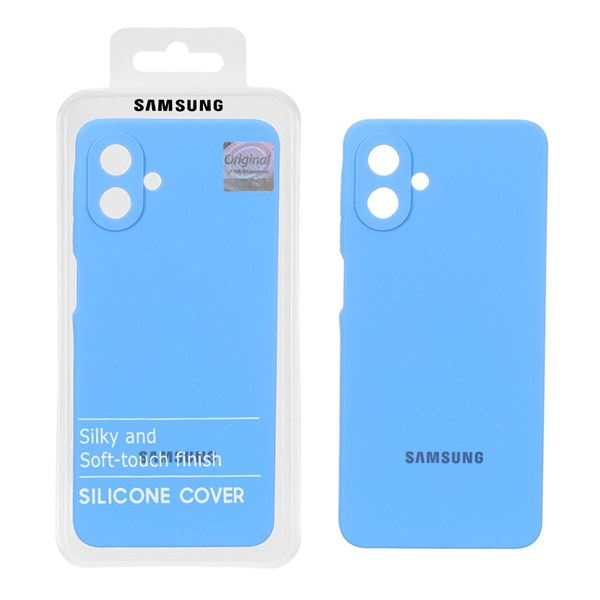قاب سیلیکونی پاک کنی اورجینال Master Quality مدل Samsung Galaxy A07 - آبی (پک دار)