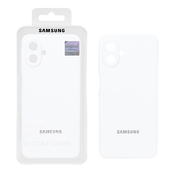 قاب سیلیکونی پاک کنی اورجینال Master Quality مدل Samsung Galaxy A07 - سفید (پک دار)