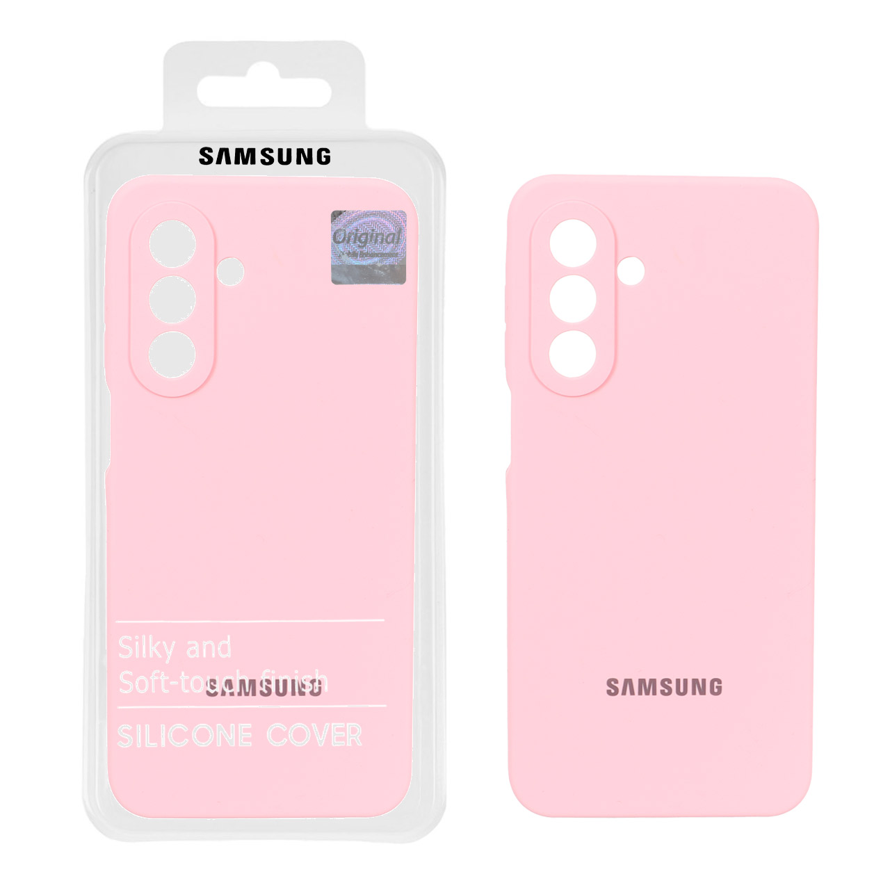 قاب سیلیکونی پاک کنی اورجینال Master Quality مدل Samsung Galaxy A17 / A26 - صورتی (پک دار)
