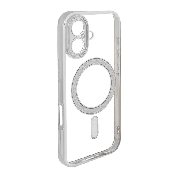 قاب الکترواستاتیک Magsafe اکلیلی Apple iPhone 17 - نقره ای
