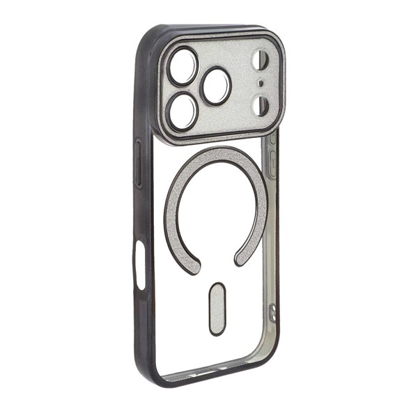 قاب الکترواستاتیک Magsafe اکلیلی Apple iPhone 17 Pro - مشکی