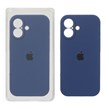 قاب سیلیکونی پاک کنی محافظ لنزدار اورجینال Apple iPhone 17 - سرمه ای (پک اصلی)