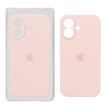 قاب سیلیکونی پاک کنی محافظ لنزدار اورجینال Apple iPhone 17 - صورتی چرک (پک اصلی)