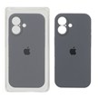 قاب سیلیکونی پاک کنی محافظ لنزدار اورجینال Apple iPhone 17 - ذغالی (پک اصلی)