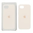 قاب سیلیکونی پاک کنی اورجینال Apple iPhone 16e - شیری (پک اصلی)