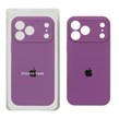 قاب سیلیکونی پاک کنی محافظ لنزدار اورجینال Apple iPhone 17 Pro Max - ارغوانی (پک اصلی)