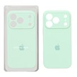 قاب سیلیکونی پاک کنی محافظ لنزدار اورجینال Apple iPhone 17 Pro - سبز روشن (پک اصلی)