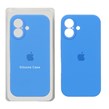 قاب سیلیکونی پاک کنی محافظ لنزدار اورجینال Apple iPhone 17 - آبی (پک اصلی)