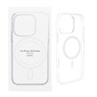 قاب شفاف Apple iPhone 16 Pro Max با قابلیت شارژ NTC - MagSafe (پک دار)