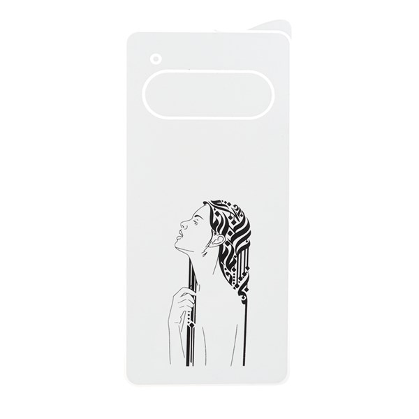 برچسب محافظ سرامیکی پشت گوشی طرح دار Daria bond 2 lite - کد 105
