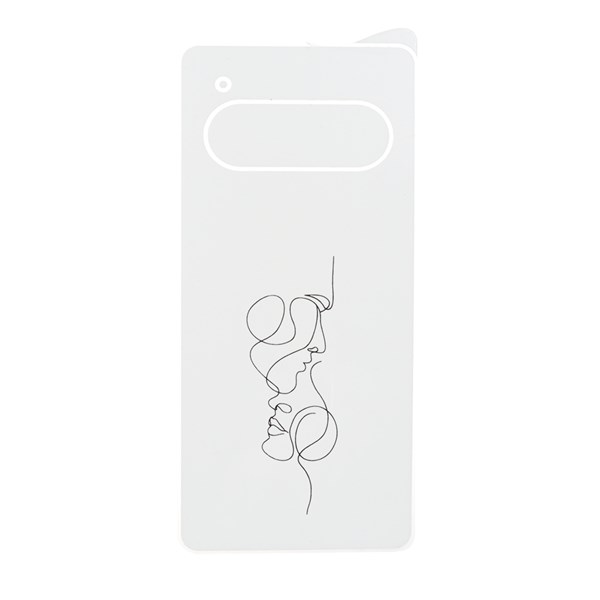 برچسب محافظ سرامیکی پشت گوشی طرح دار Daria bond 2 lite - کد 107