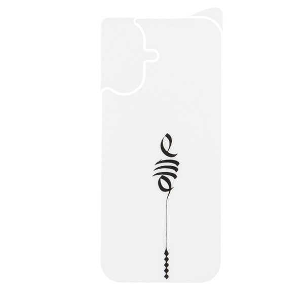 برچسب محافظ سرامیکی پشت گوشی طرح دار Apple iPhone 17 - کد 139