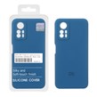 قاب سیلیکونی پاک کنی اورجینال Master Quality مدل Xiaomi Redmi Note 12S - آبی کاربنی (پک دار)