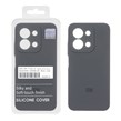 قاب سیلیکونی پاک کنی اورجینال Master Quality مدل Xiaomi Redmi 15C / Poco C85 - خاکستری (پک دار)