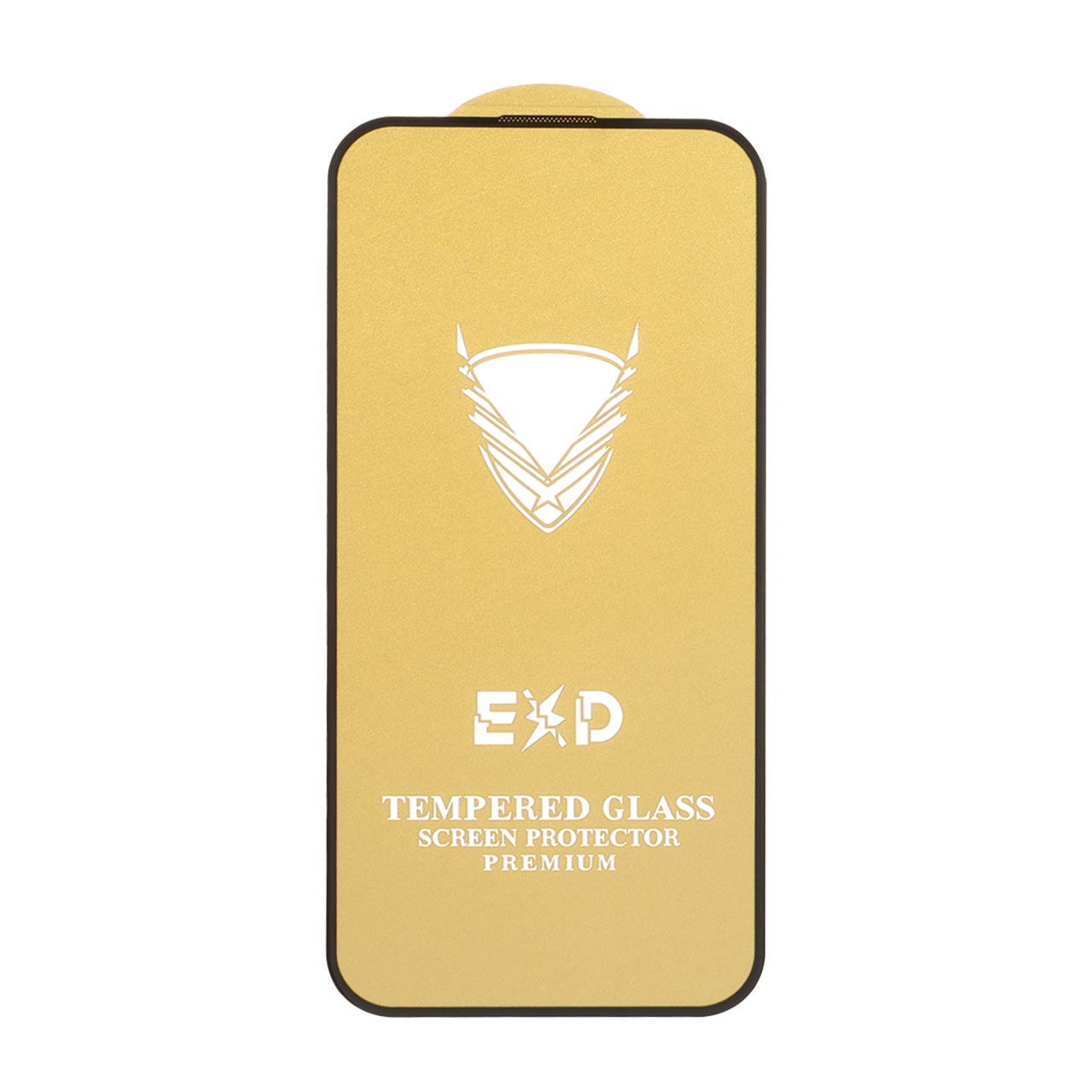 محافظ صفحه نمایش شیشه ای Full Cover OG Golden مدل Apple iPhone 16 / iPhone 15 / iPhone 14 Pro