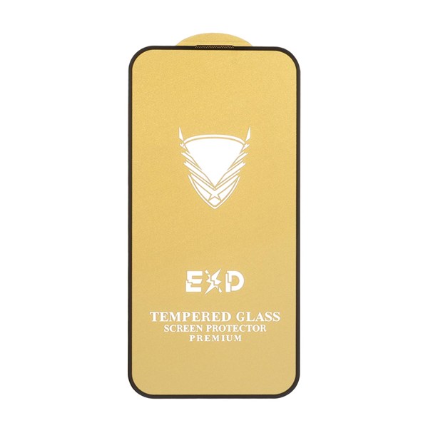 محافظ صفحه نمایش شیشه ای Full Cover OG Golden مدل Apple iPhone 16 / iPhone 15 / iPhone 14 Pro