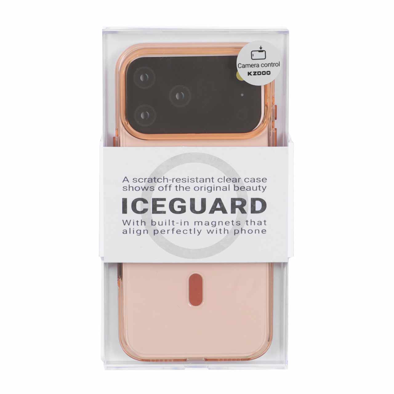 قاب Original KDoo ICEGUARD Magsafe مدل Apple iPhone 17 Pro Max - نارنجی (پک دار)