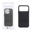 قاب اورجینال Vegan Leather Case چرمی دو تکه Apple iPhone 17 Pro Max - مشکی (پک دار) - MPS