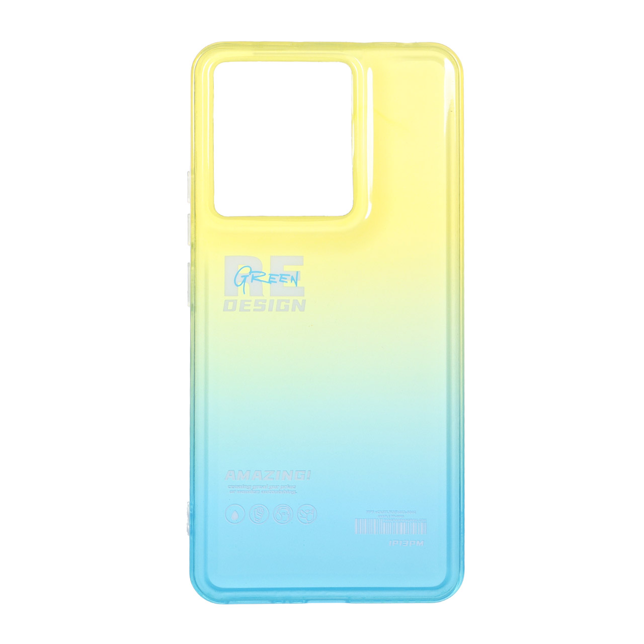 قاب مات پشت سخت دور ژله ای Xiaomi Redmi Note 13 4G - طرح 41