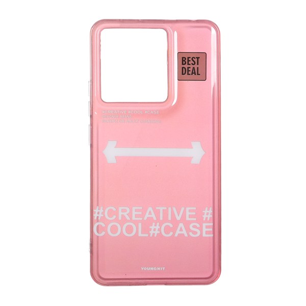 قاب مات پشت سخت دور ژله ای Xiaomi Redmi Note 13 4G - طرح 50
