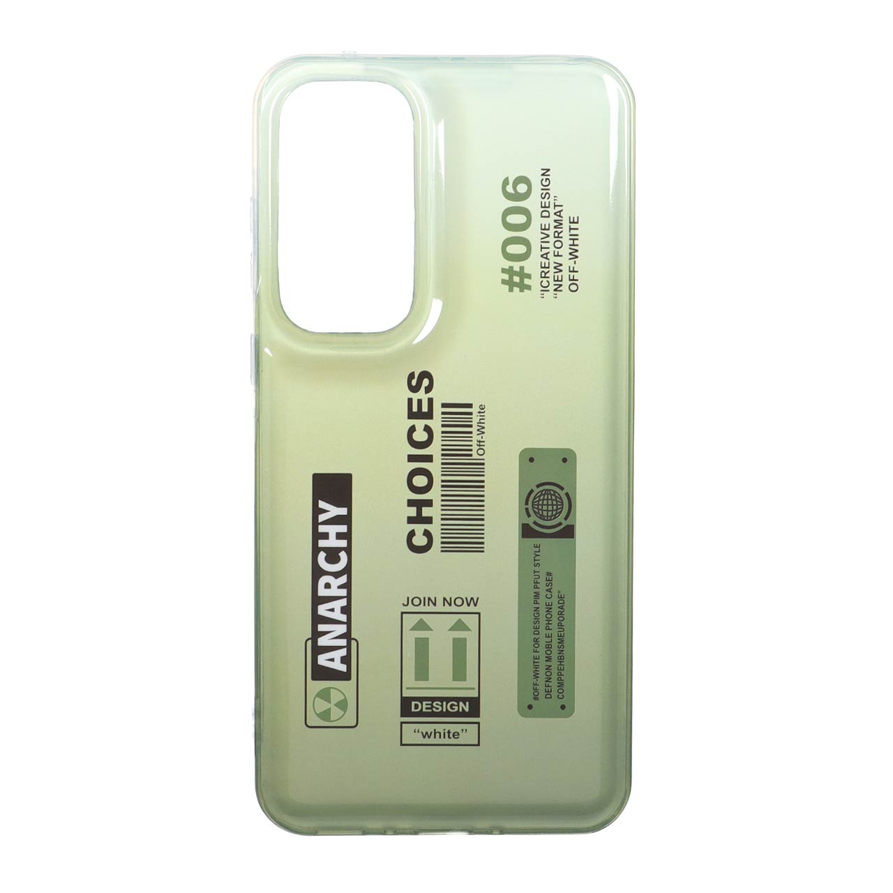 قاب مات پشت سخت دور ژله ای Samsung Galaxy A35 / A55 - طرح 98