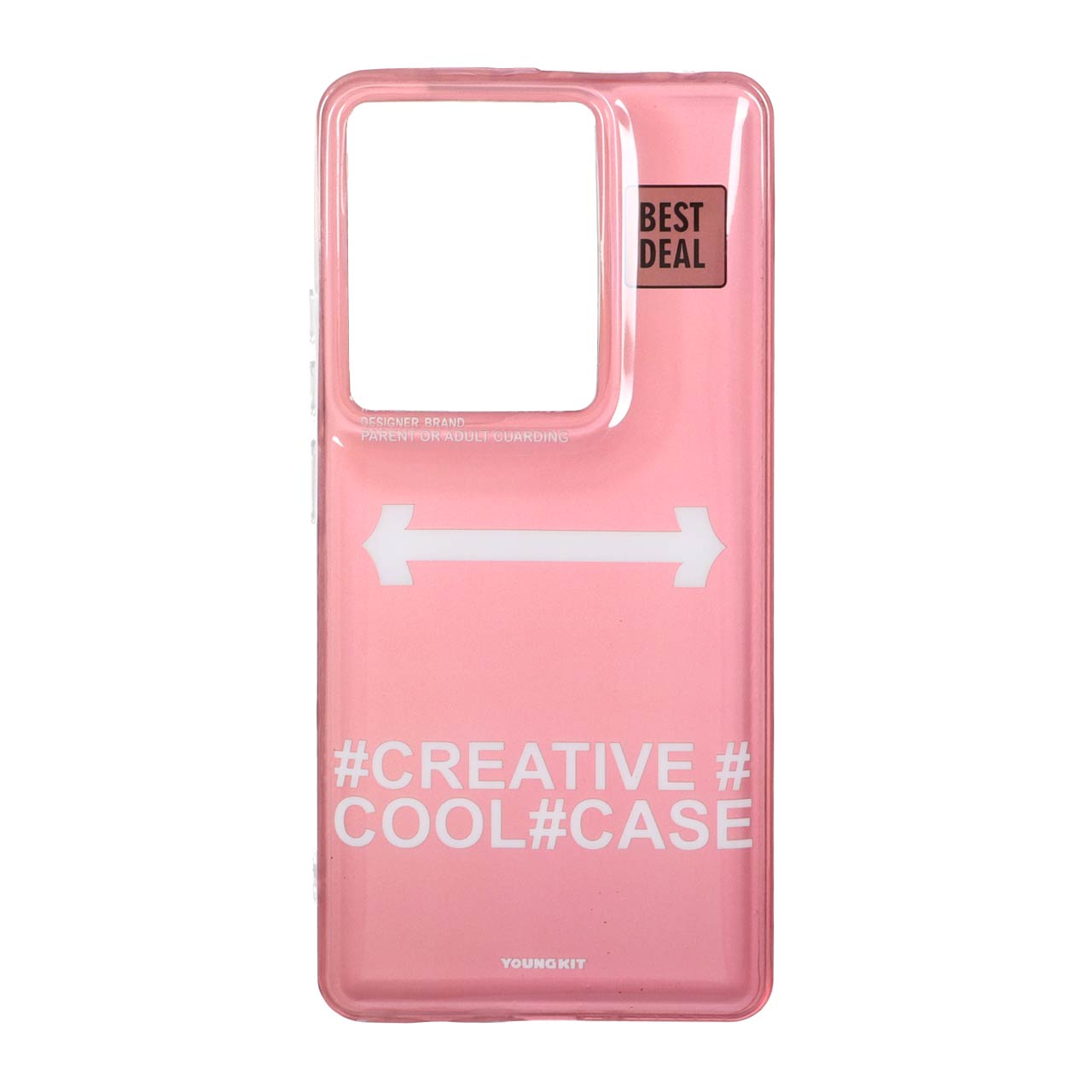 قاب مات پشت سخت دور ژله ای Xiaomi Redmi Note 14S / Note 13 Pro 4G / Poco M6 Pro 4G - طرح 105