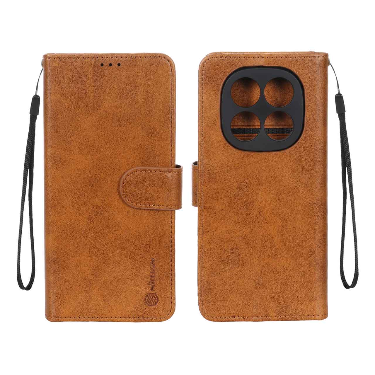 کیف موبایل مگنتی Nillkin مدل Xiaomi Redmi Note 14 Pro 4G - عسلی