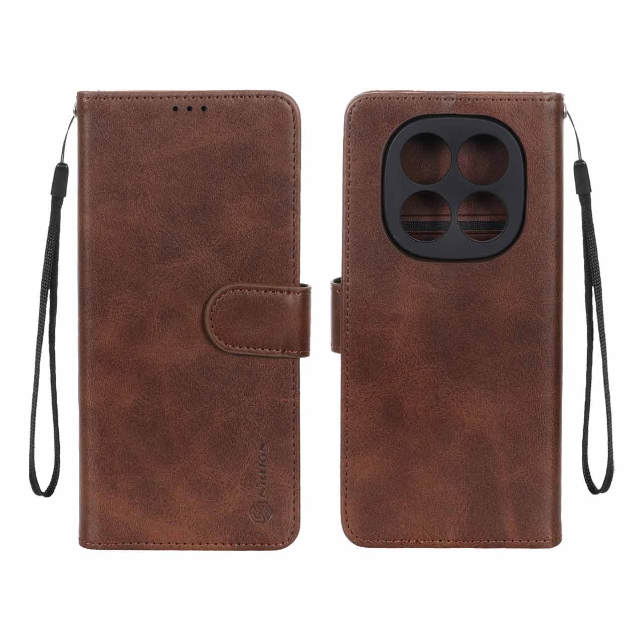 کیف موبایل مگنتی Nillkin مدل Xiaomi Redmi Note 14 Pro 4G - قهوه ای