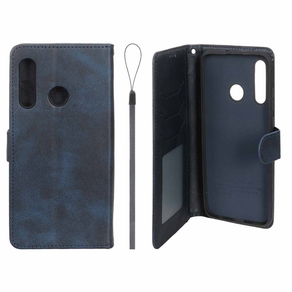 کیف موبایل مگنتی درجه یک داخل خز MNC Plus مدل Honor 10 Lite / 20 Lite / Huawei P Smart (2019) - سرمه ای