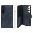 کیف موبایل مگنتی درجه یک داخل خز MNC Plus مدل Samsung Galaxy S24 FE - سرمه ای