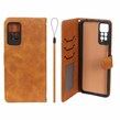 کیف موبایل مگنتی درجه یک داخل خز MNC Plus مدل Xiaomi Redmi Note 12 Pro 4G / Redmi Note 11 Pro - عسلی