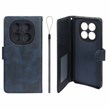 کیف موبایل مگنتی درجه یک داخل خز MNC Plus مدل Xiaomi Redmi Note 14 Pro 5G / Redmi Note 14 Pro Plus 5G / Poco X7 5G - سرمه ای