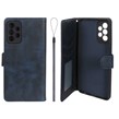 کیف موبایل مگنتی درجه یک داخل خز MNC Plus مدل Samsung Galaxy A72 - سرمه ای