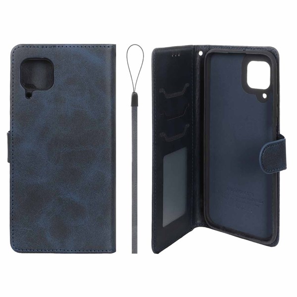 کیف موبایل مگنتی درجه یک داخل خز MNC Plus مدل Huawei Nova 7i / Nova 6 SE - سرمه ای