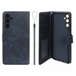 کیف موبایل مگنتی درجه یک داخل خز MNC Plus مدل Samsung Galaxy A05s - سرمه ای
