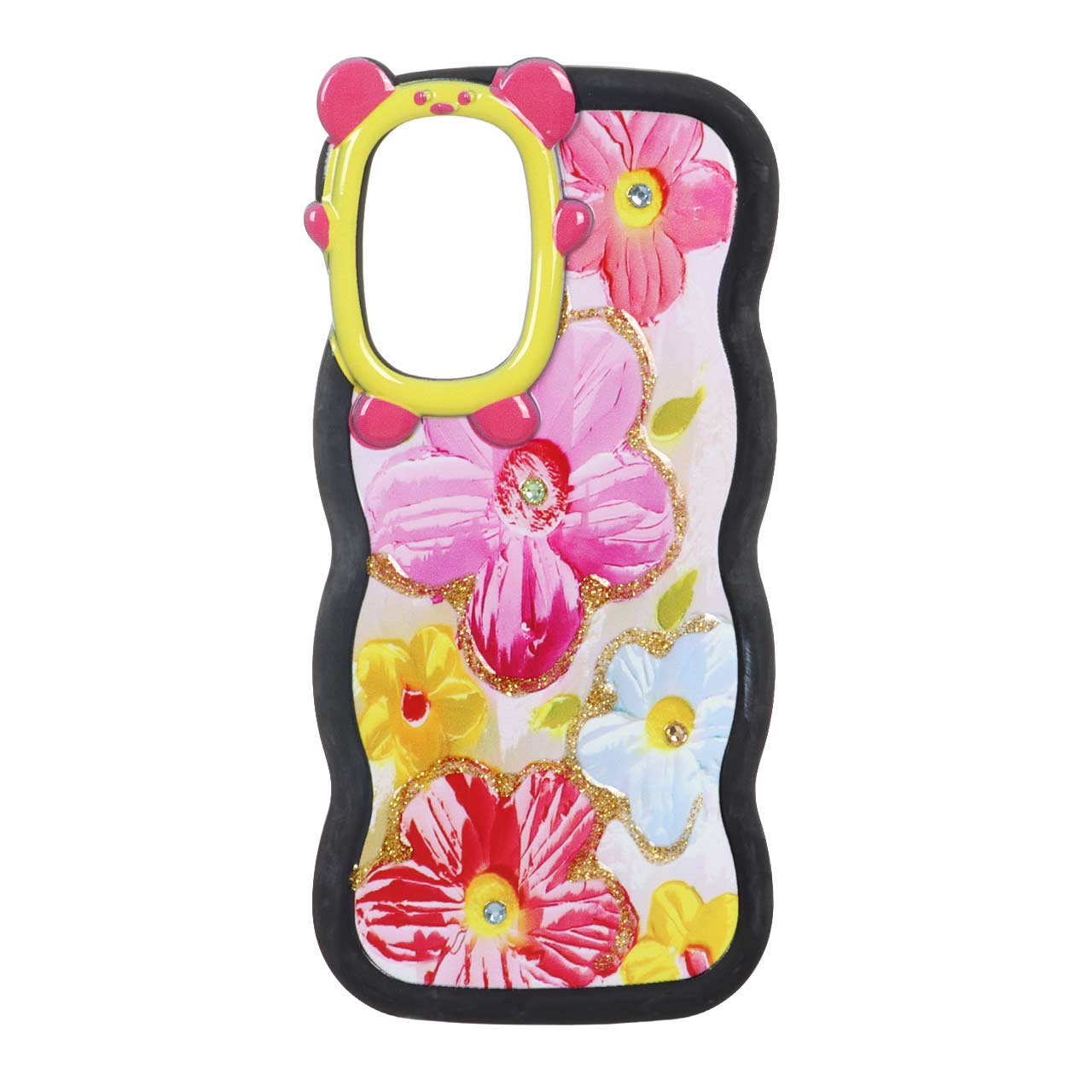 قاب کنگره ای اکلیلی محافظ لنز عروسکی Samsung Galaxy S21 FE - طرح 134