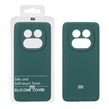 قاب سیلیکونی پاک کنی اورجینال درجه یک Xiaomi Redmi Note 14 Pro 5G / Redmi Note 14 Pro Plus 5G / Poco X7 5G - سبز (پک دار)